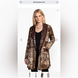 NWT Johnny Was BIYA A-Line Metallic Sweater - XL